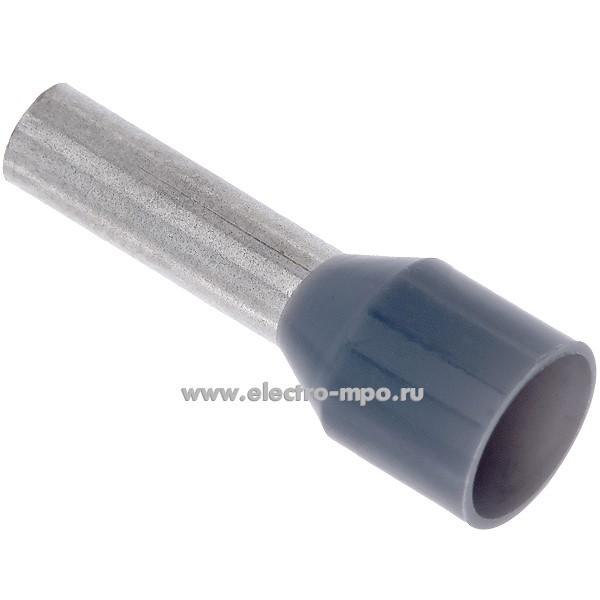 68228.Г8228 Наконечник 173/8 медный 2,5мм2 втулочный изолированный на 1 провод, полипропилен (Gustav Klauk