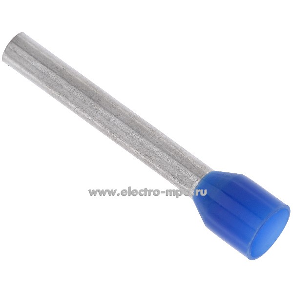 68233.Г8233 Наконечник 473/18 медный 2,5мм2 втулочный изолированный на 1 провод (Gustav Klauke)