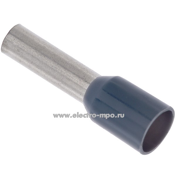 68236.Г8236 Наконечник 474/10 медный 4мм2 втулочный изолированный на 1 провод (Gustav Klauke)