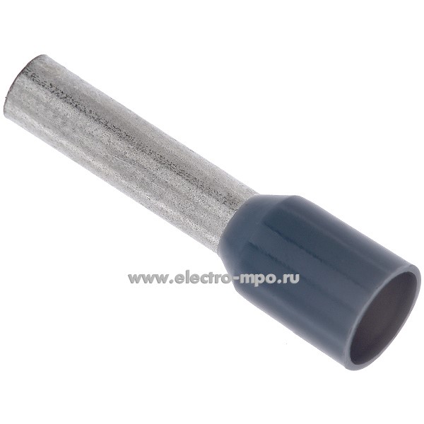 68241.Г8241 Наконечник 175/S медный 6мм2 втулочный изолированный на 1 провод (Gustav Klauke)