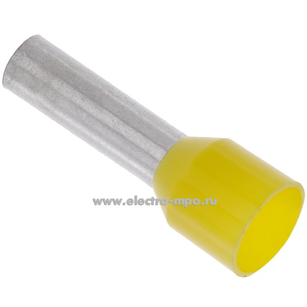 68243.Г8243 Наконечник 475/12 медный 6мм2 втулочный изолированный на 1 провод (Gustav Klauke)