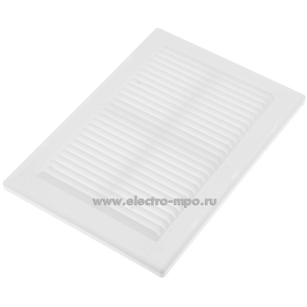 Б9904. Решетка Seria1 2518 пластик, нерегулируемые съемные жалюзи (182х251мм) 10205721(ZERN GROUP Россия)