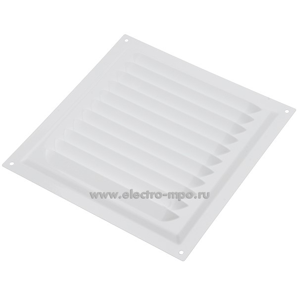 Б9930. Решетка Met 2020 стальная, нерегулируемые жалюзи (200х200мм) 10192311 (ZERN GROUP Россия)