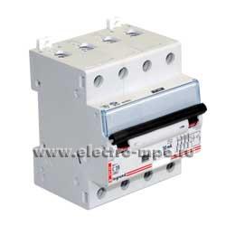 А2113. Дифф. автомат DX 07980 (тип АС) 32А-300мА 230/400В 3P+N 4мод. хар-ка С (Legrand)