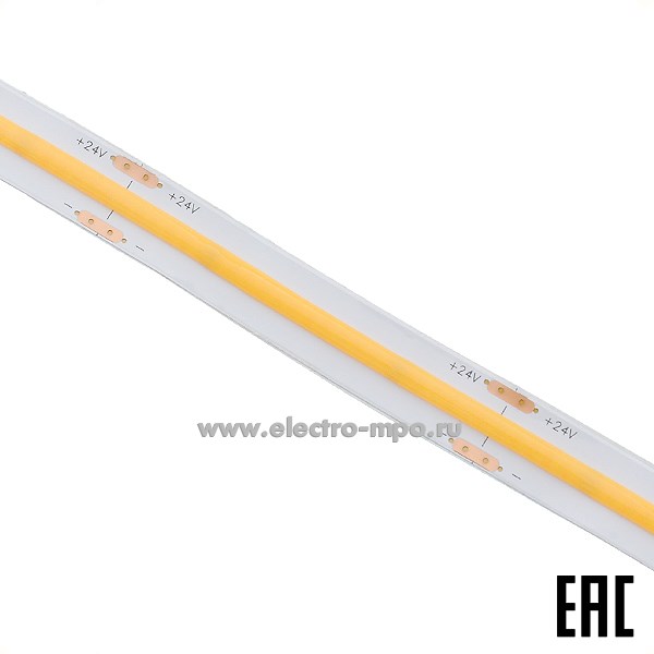 С1514. Лента светодиодная COB 48271 LS530 480SMD(2110) 10мм 60Вт 4000К 24В пост. тока 5м IP20 (Feron)