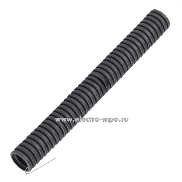 Т02. Труба 62511 гофр. безгалоген. трудногор. (FRHF) 25мм ПНД (Dвнутр. 18,3мм) тяжёлая, с зондом (Рувини