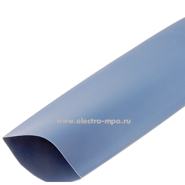 Т28. Трубка 102183 ТУТнг-LS-50/25  термоусаживаемая синяя  ("КВТ" Калуга)