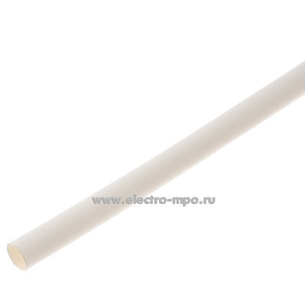 Т2899. Трубка 82961 термоусадочная ТНТ-6/3 бел (КВТ)