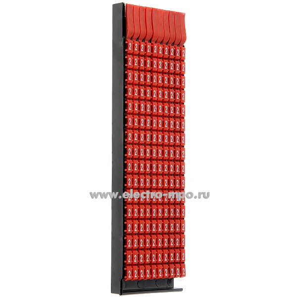 М3720. Маркер MARK3 MKF2S3 символ "2" 4-6 мм2 (ДКС)