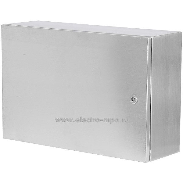 Е5258. Шкаф DB406020  IP66 400х600х200мм из нержавеющей стали с монтажной платой (JOHNN)