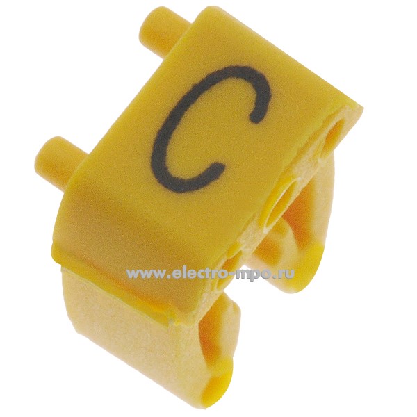 Б7624. Маркер KCG2 9913/1150074 символ "C" 1,5-2,5 мм2 (ONKA Турция)