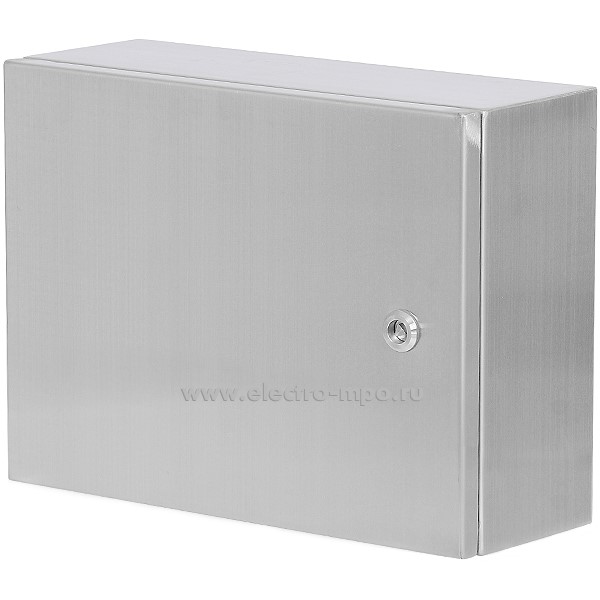 Е5251. Шкаф DB304015  IP66 300х400х150мм из нержавеющей стали с монтажной платой (JOHNN)