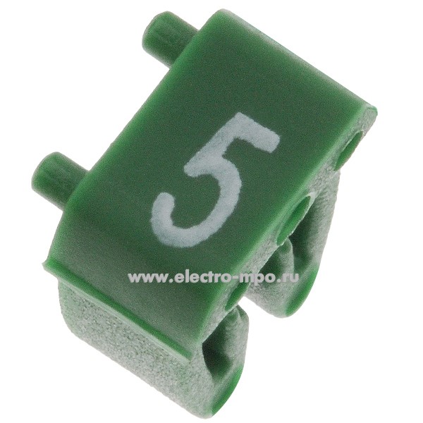 Б7633. Маркер KCG2 9899/1150060 символ "5" 1,5-2,5 мм2 (ONKA Турция)