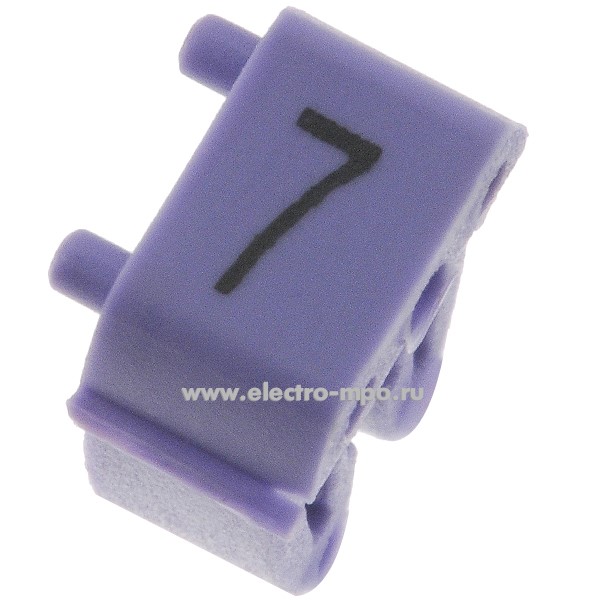 Б7635. Маркер KCG2 9901/1150062 символ "7" 1,5-2,5 мм2 (ONKA Турция)