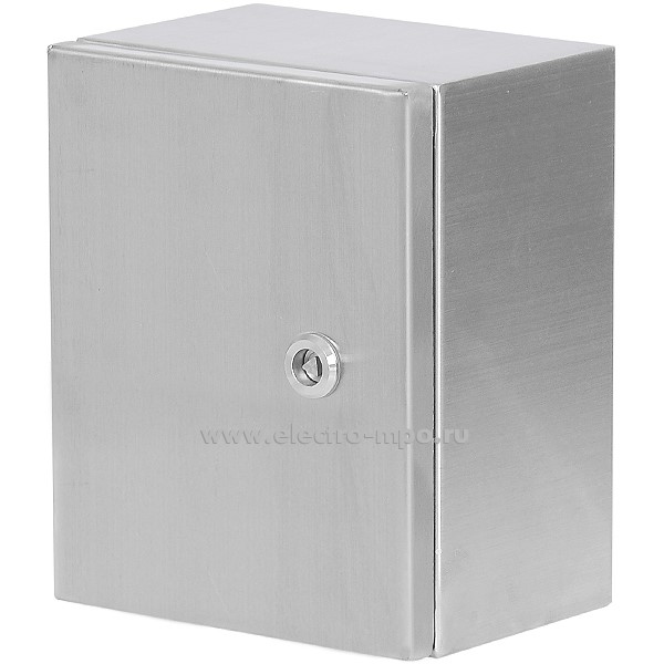 Е5246. Шкаф DB252015  IP66 250х200х150мм из нержавеющей стали с монтажной платой (JOHNN)