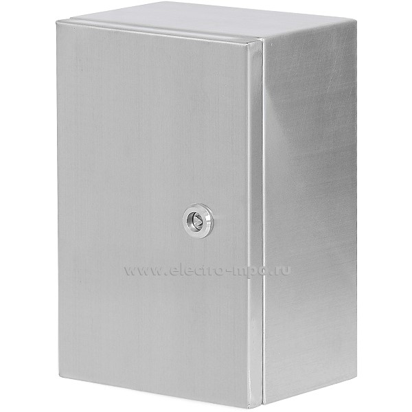 Е5248. Шкаф DB302015  IP66 300х200х150мм из нержавеющей стали с монтажной платой (JOHNN)