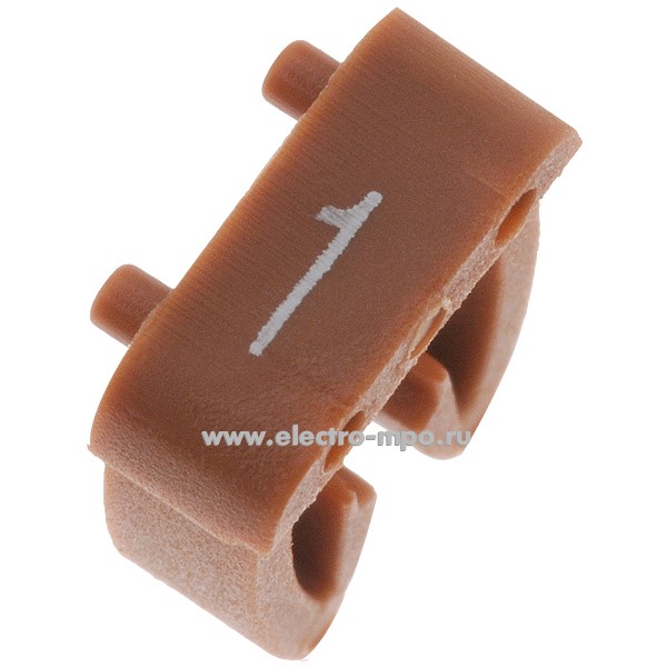 Б7646. Маркер KCG3 9845/1150003 символ "1" 4-6 мм2 (ONKA Турция)