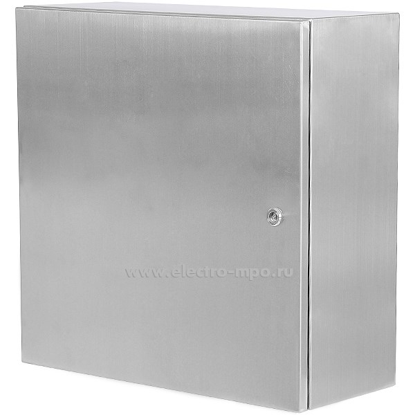 Е5273. Шкаф DB606025  IP66 600х600х250мм из нержавеющей стали с монтажной платой (JOHNN)