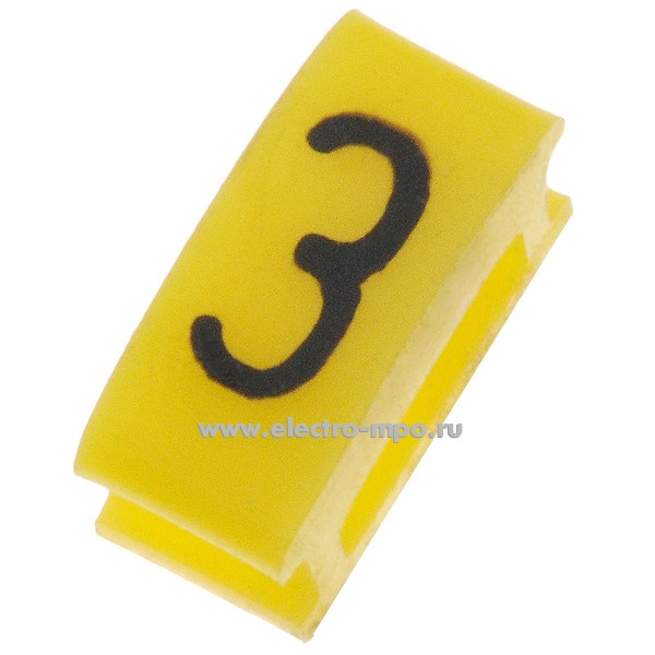 М5552. Маркер AR1MA013 символ "3" (Schneider Electric)