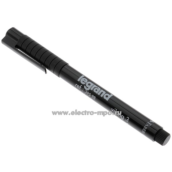 М5610. Маркер 39598 несмываемый чёрный 0,75мм (Legrand)