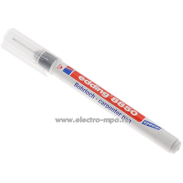 М5630. Маркер для труднодоступных мест E-8850 несмываемый чёрный 0,7-1мм (Edding)