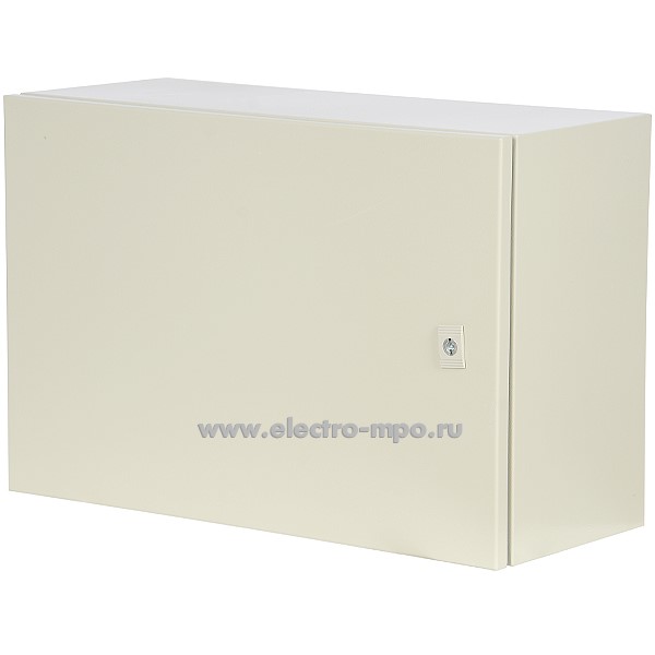 Е5220. Шкаф DB406025  IP66 400х600х250мм серый с монтажной платой (JOHNN)