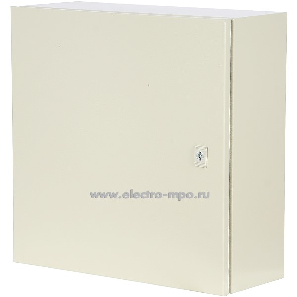 Е5217. Шкаф DB505020  IP66 500х500х200мм серый с монтажной платой (JOHNN)