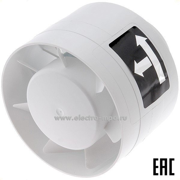 Б9111. Вентилятор TDM-100 канальный осевой D=99мм 110м3/ч 220В (Soler\Palau Испания)