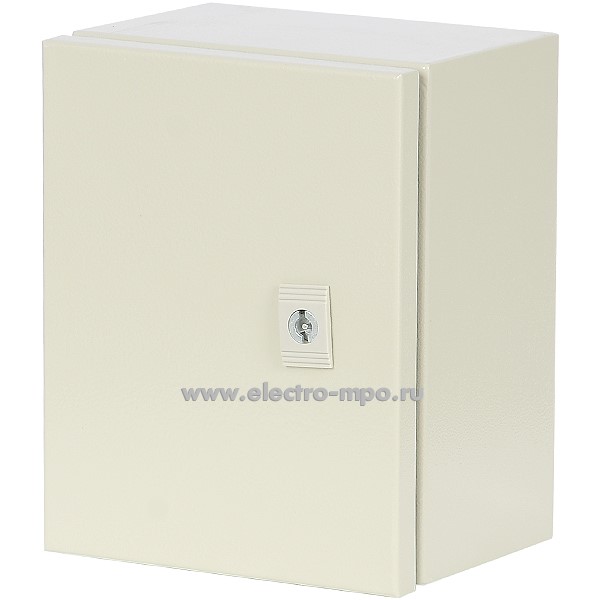 Е5201. Шкаф DB252015  IP66 250х200х150мм серый с монтажной платой (JOHNN)