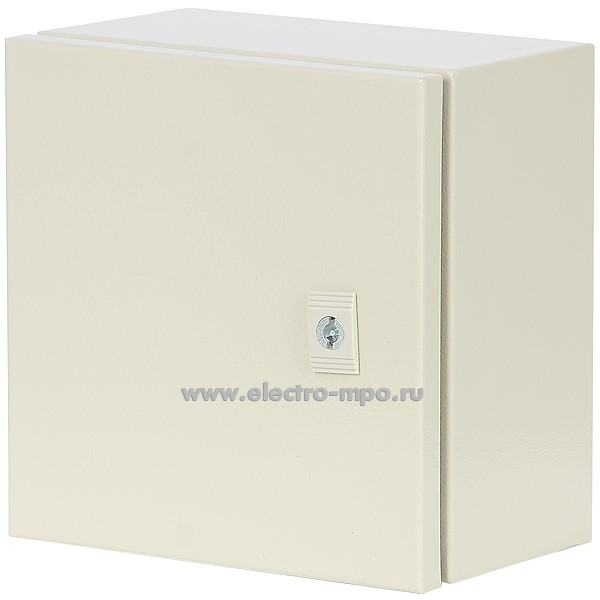 Е5202. Шкаф DB252515  IP66 250х250х150мм серый с монтажной платой (JOHNN)