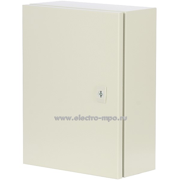 Е5207. Шкаф DB403015  IP66 400х300х150мм серый с монтажной платой (JOHNN)