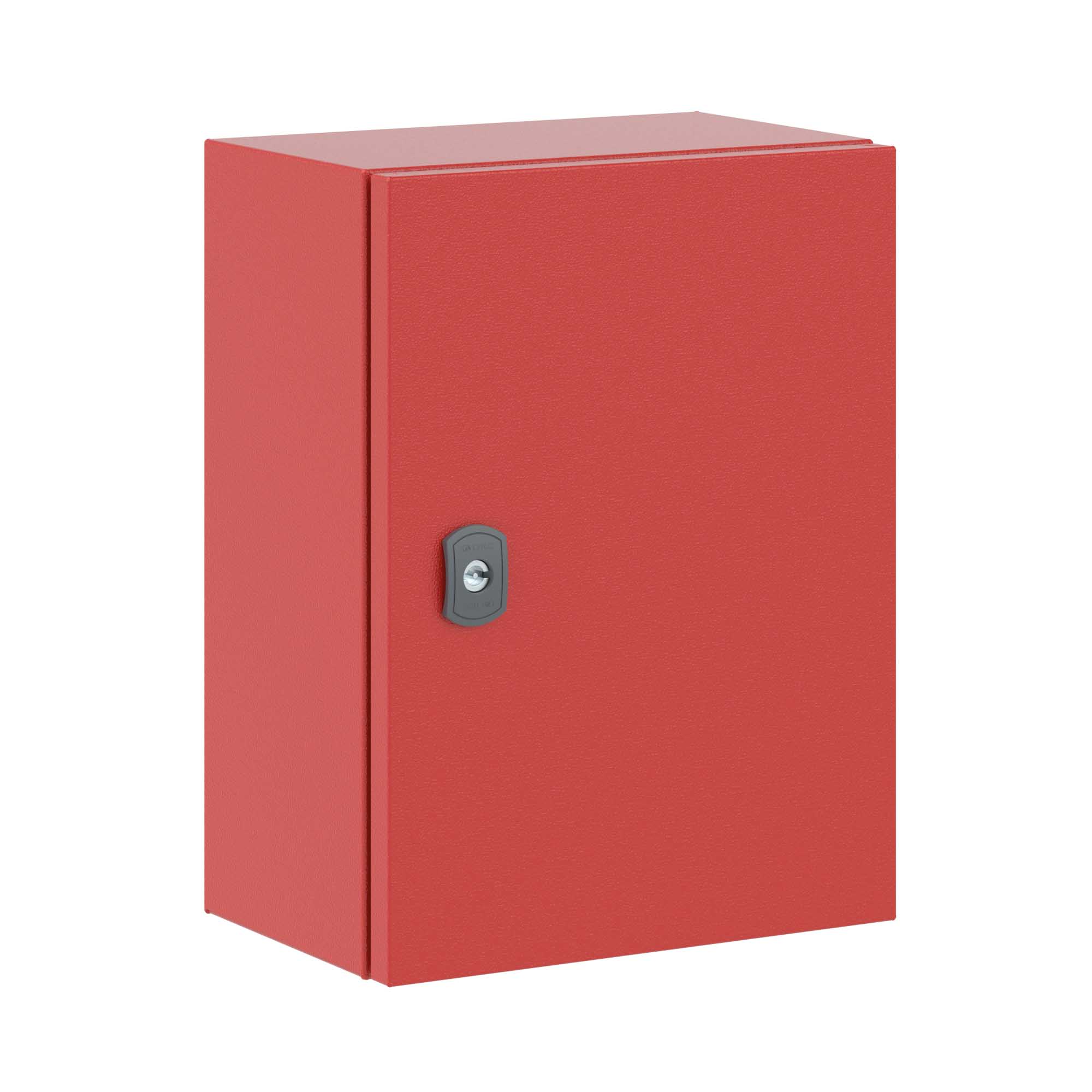 Е89. Корпус R5ST0432-RAL3020 навесной ST с М/П ВxШxГ 400x300x200 мм, RAL3020,  (ДКС)