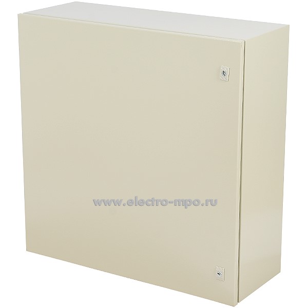 Е5228. Шкаф DB808025  IP66 800х800х250мм серый с монтажной платой (JOHNN)