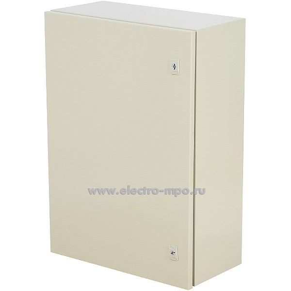 Е5226. Шкаф DB705025  IP66 700х500х250мм серый с монтажной платой (JOHNN)