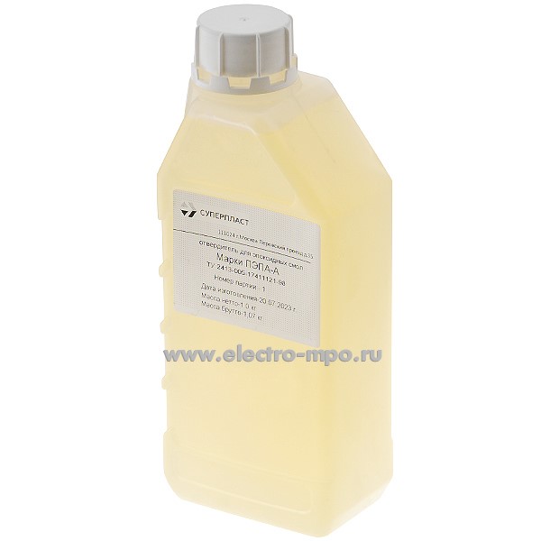 М6401. Отвердитель ПЭПА-А 1кг для эпоксидной смолы (Россия)