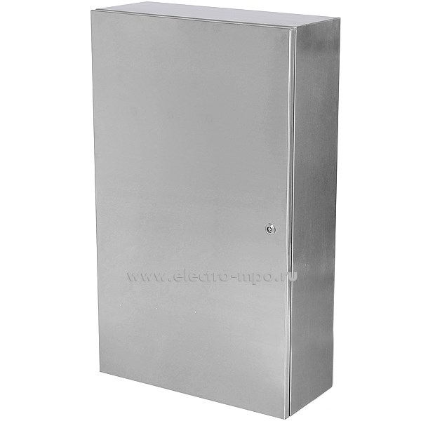 Е5276. Шкаф DB1006025  IP66 1000х600х250мм из нержавеющей стали с монтажной платой (JOHNN)