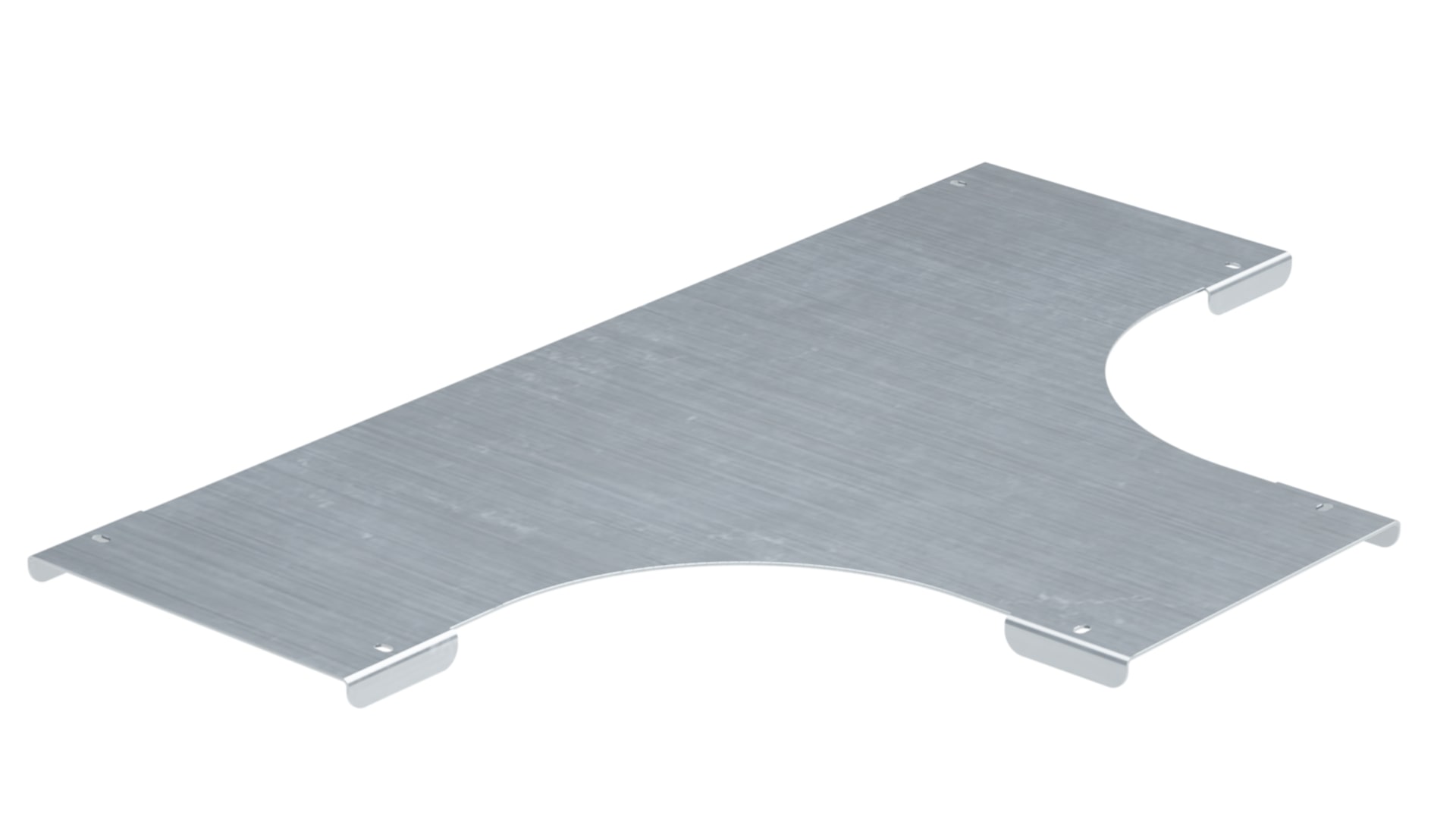 М97. Крышка SKTN100KHDZ на Т-образный ответвитель 100, 1,2 мм, горячий цинк, в комплекте с  (ДКС)