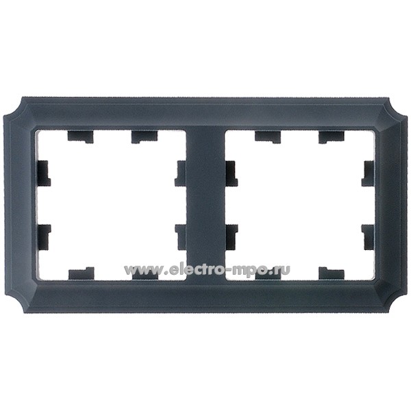 Ю3847. Рамка-2 AtlasDesign Antique ATN100702 универсальная грифель (Systeme Electric)