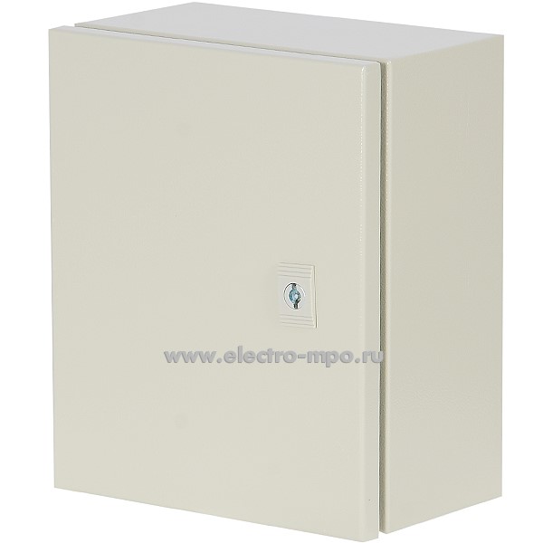 Е5204. Шкаф DB302515  IP66 300х250х150мм серый с монтажной платой (JOHNN)