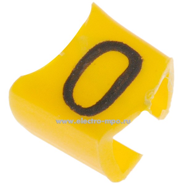 М4401. Кольцо РC-100030 открытое символ "0" диаметр провода 2,4-3,0мм (Partex)