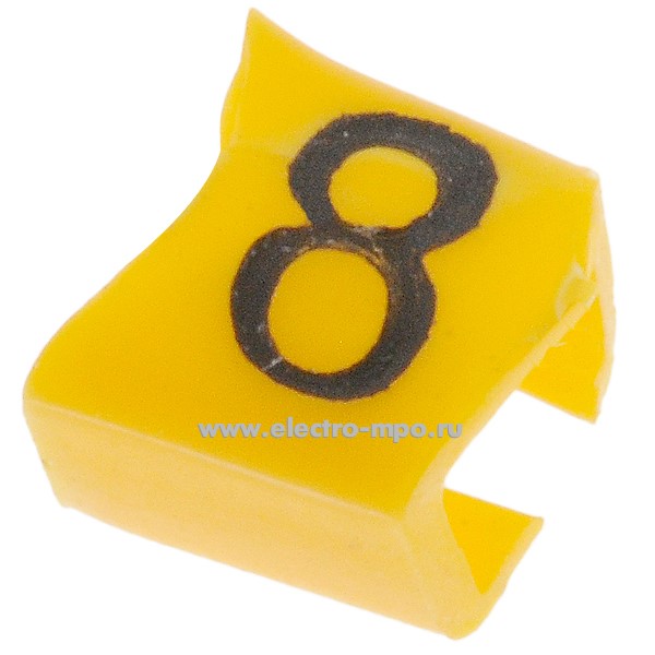 М4409. Кольцо РC-100038 открытое символ "8" диаметр провода 2,4-3,0мм (Partex)