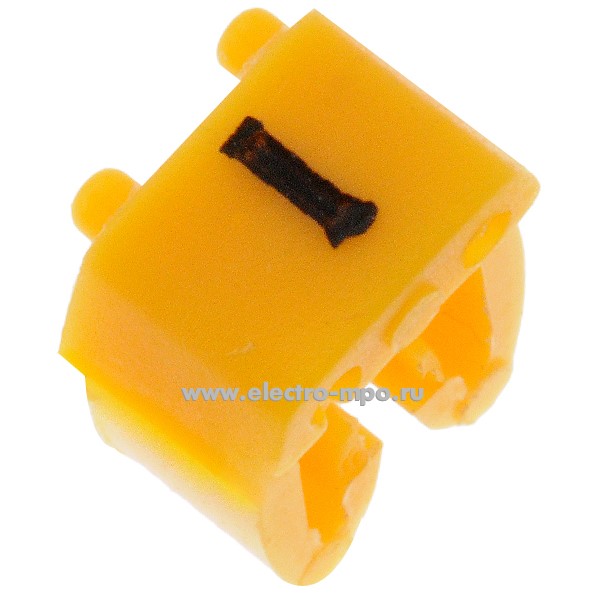 Б7221. Маркер 38273 САВ3 символ "-" желтый 0,5-1,5мм2  (Legrand)