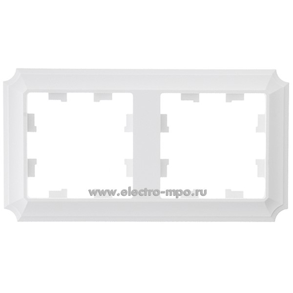 Ю3812. Рамка-2 AtlasDesign Antique ATN101302 универсальная лотос (Systeme Electric)