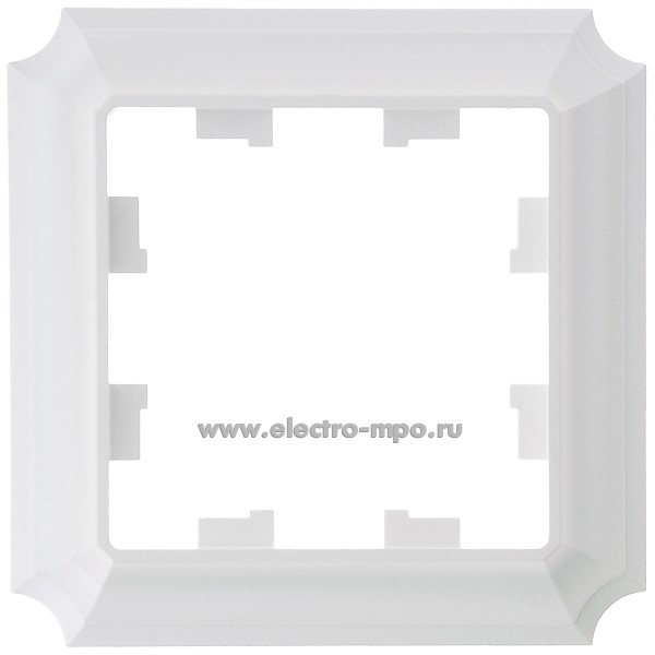 Ю3841. Рамка-1 AtlasDesign Antique ATN100401 жемчуг (Systeme Electric)