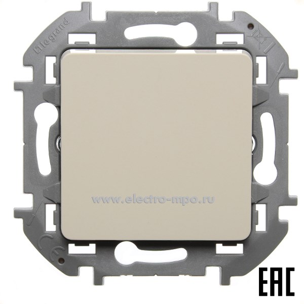 Ю5745. Механизм Inspiria 673681 переключателя 1кл. промежуточного с/п слоновая кость (Legrand/Daccord)