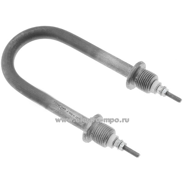 Б8301. ТЭН-32А13/1,0 J220 1кВт 220В штуцер G1/2" для воды нерж. M5-73-F2 (3740-1) (Завод ТЭН)