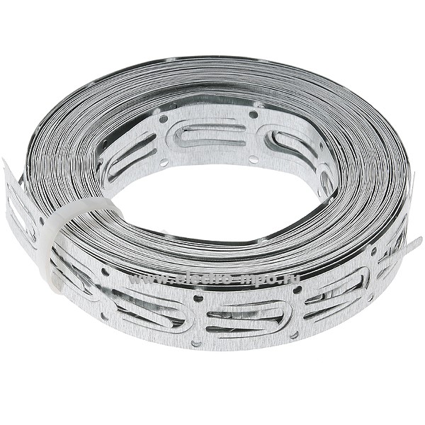 П9484. Лента монтажная стальная (20х0,3)мм для крепления кабеля шаг-25мм L=10м 100035476800 (Россия)