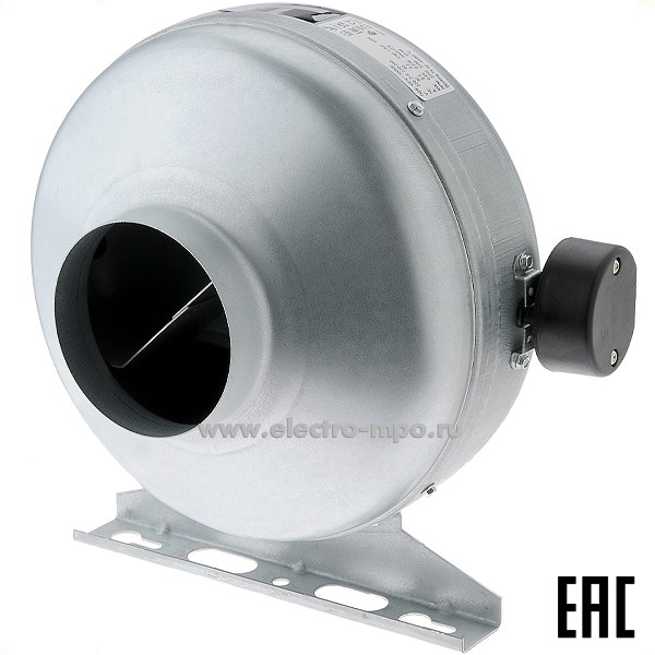 Б9201. Вентилятор Vent 100NK канальный центробежный D=98мм 220В (Soler\Palau Испания)