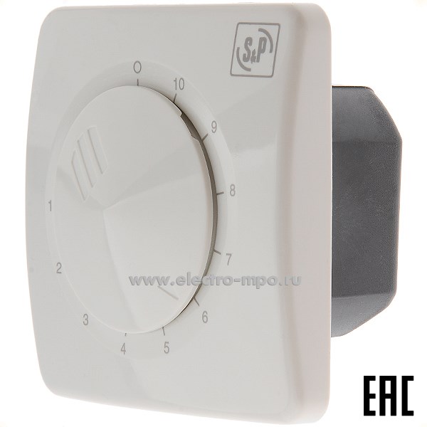 Б9706. Регулятор скорости вентилятора REB-2,5NE плавная регулировка с/п 2,5А 220В (Soler\Palau Испания)