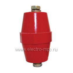 53084. Э3084. Изолятор SM30 пластмассовый опорный высота 30мм с болтом М6 (Китай)